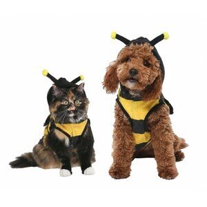 Vibrant Life Halloween Dog Costume and Cat Costume: Bumble Bee, Size Medium
